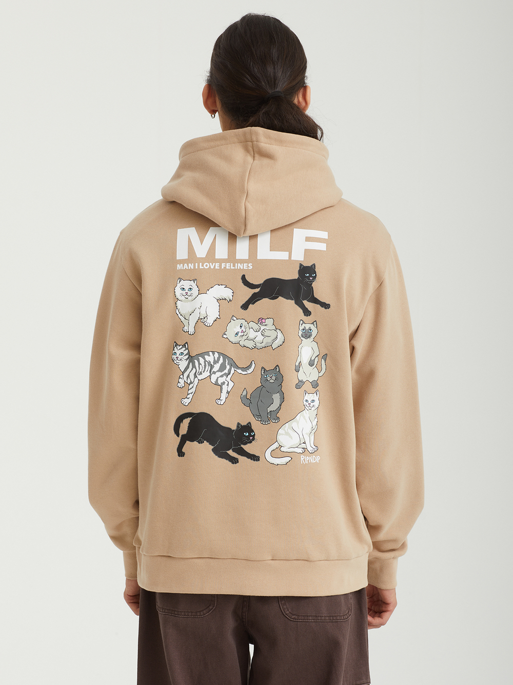 Мужская Толстовка MAN I LOVE FELINES