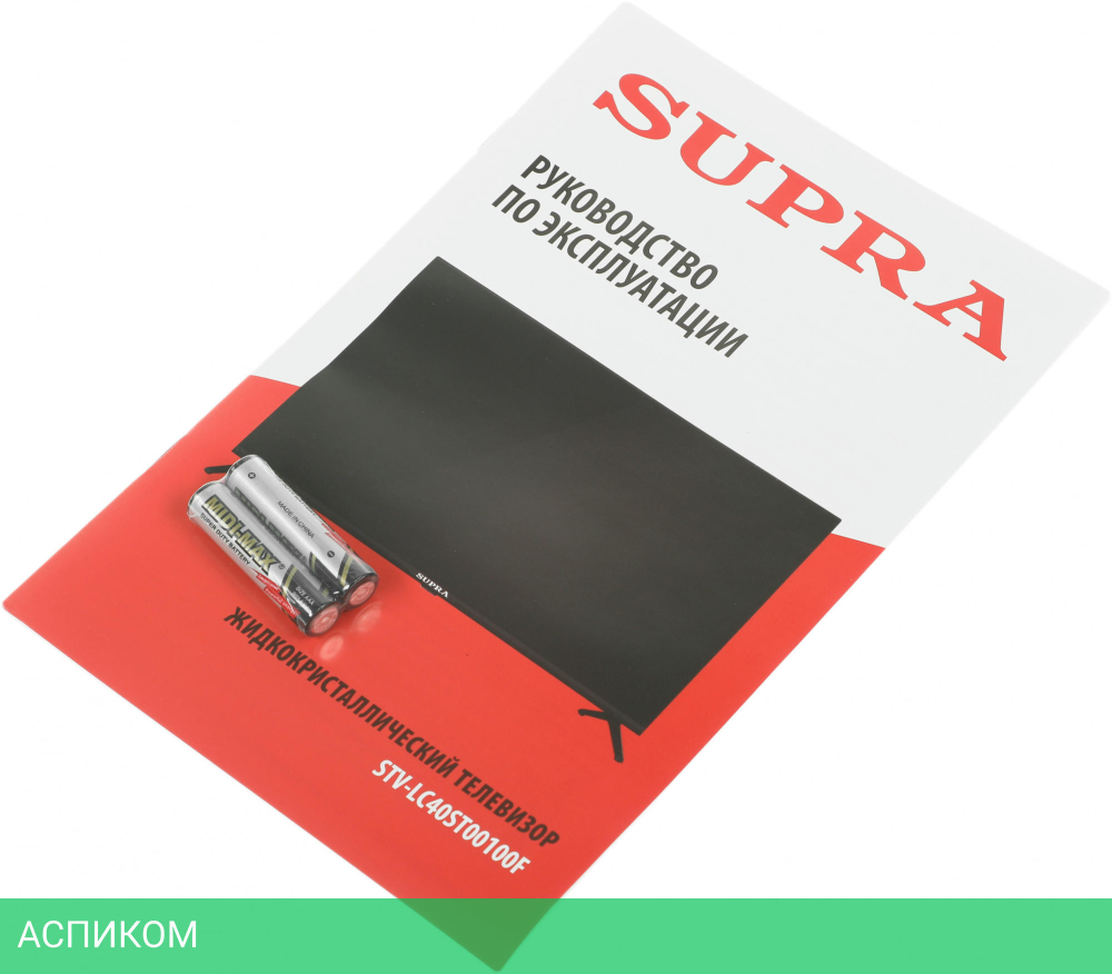 Телевизор LED Supra 40" STV-LC40ST00100F