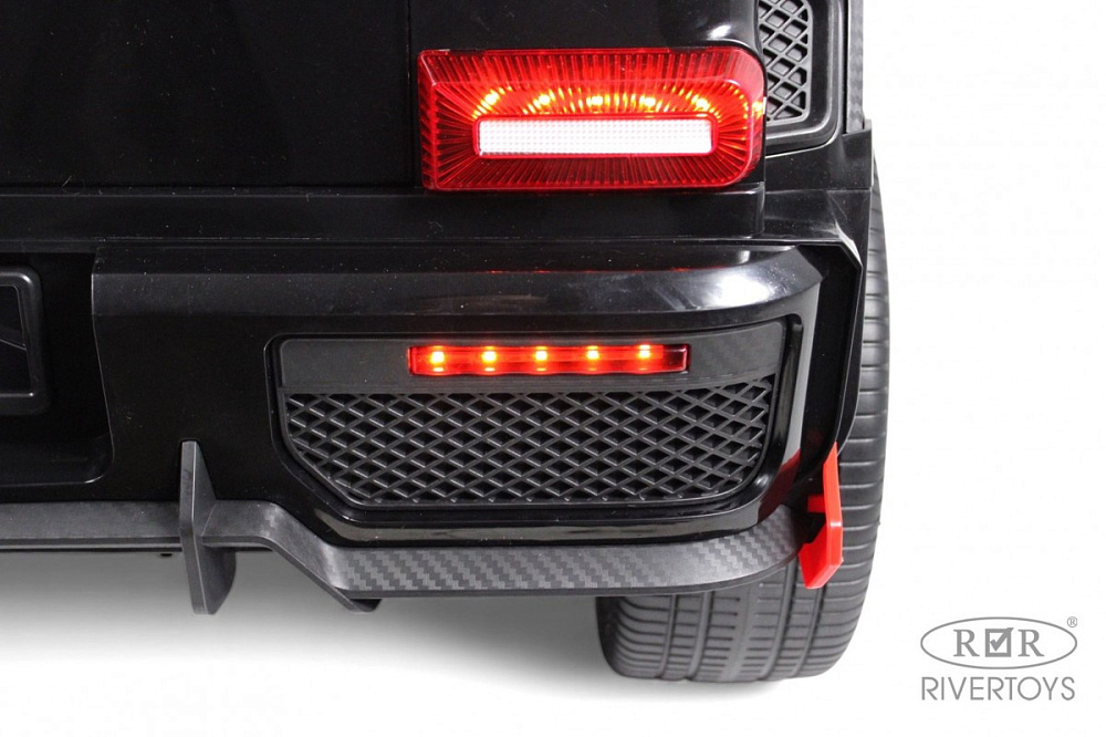 Детский электромобиль RiverToys Z888ZZ BLACK/черный