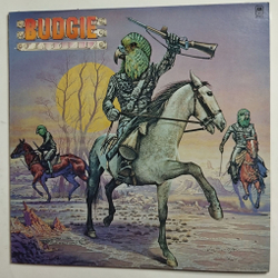 Винтажная виниловая пластинка LP Budgie Bandolier (USA 1975)
