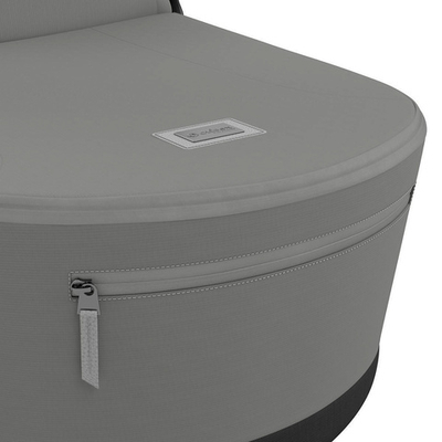 Коляска 3 в 1 Cybex Priam IV Rosegold complete и автокресло Aton B2 i-Size Bay Blue Mirage Grey