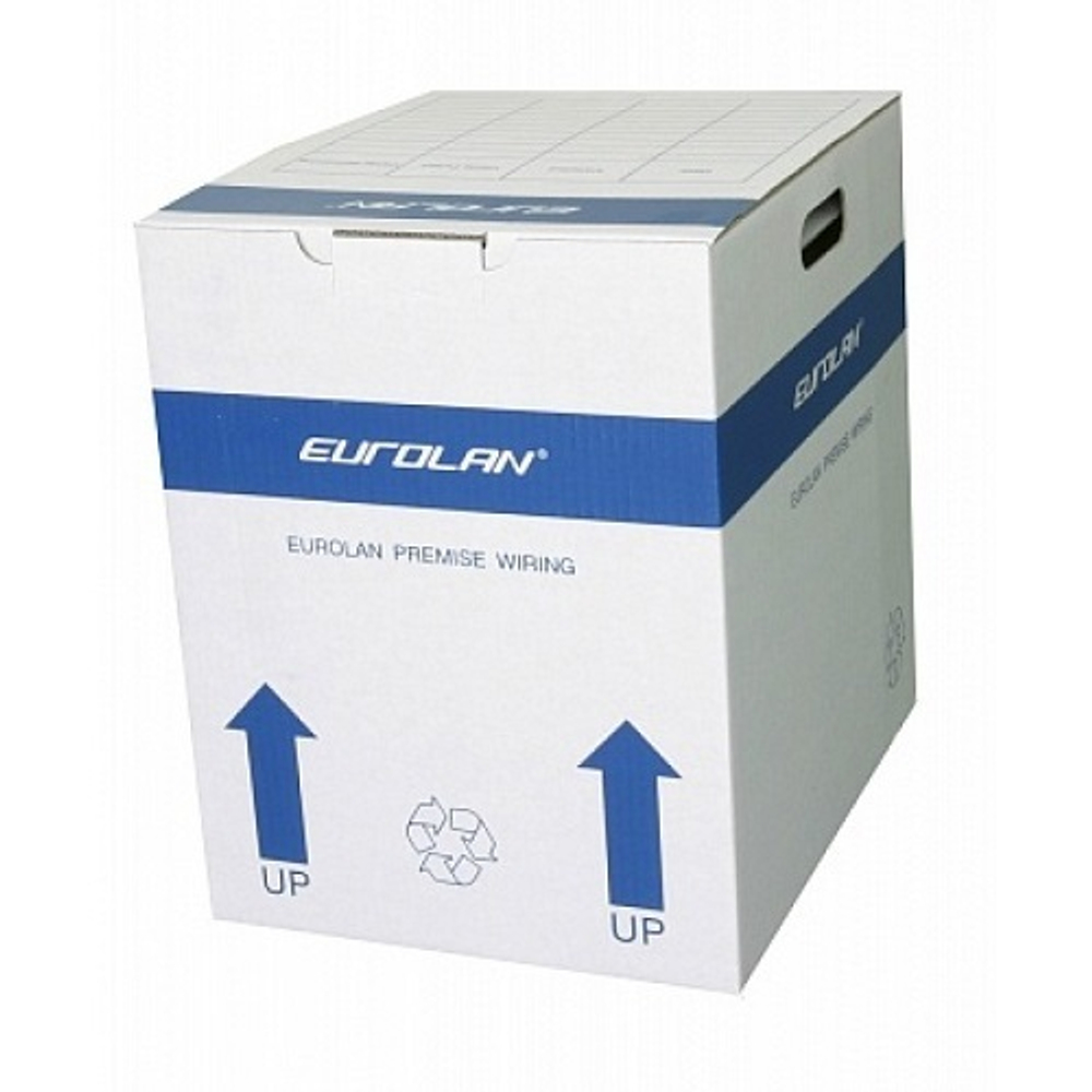 Кабель витая пара U/UTP 5e кат. 4 пары Eurolan 19C-U5-03WT-B305
