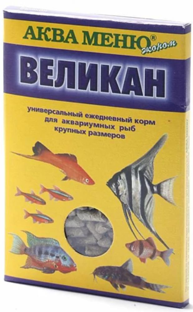Корм Аква Меню &quot;Великан&quot; для крупных аквариумных рыб, 35 г