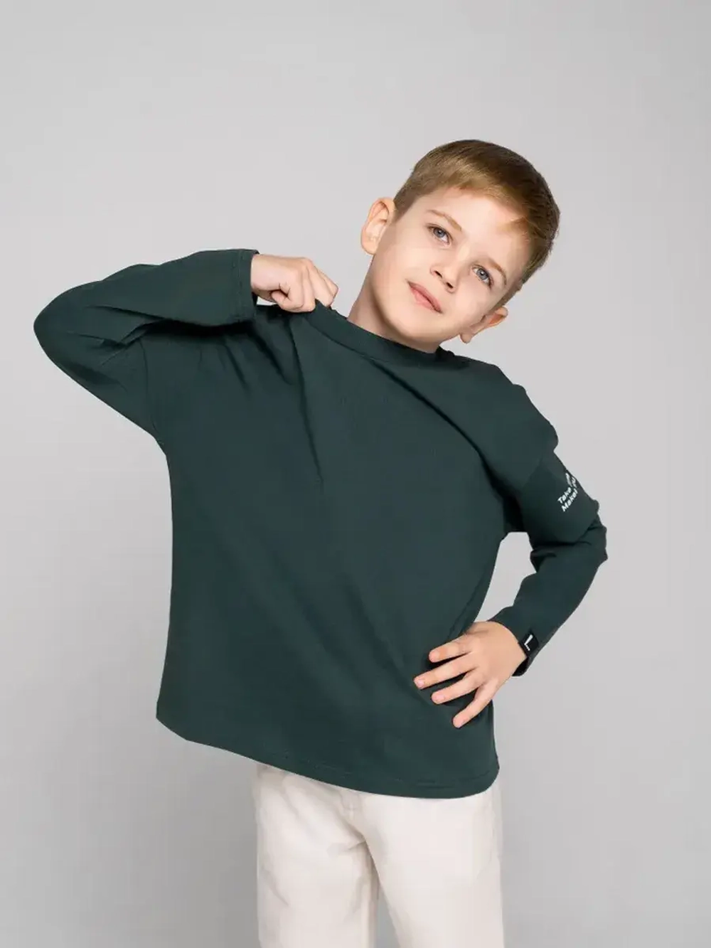 Лонгслив для мальчика на весну