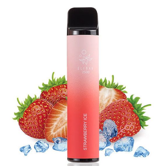 Elf Bar 2500 - Strawberry Ice (5% nic)