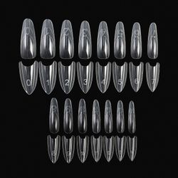 TopShopNails Верхние формы для моделирования Сэндвич Овал, 240шт