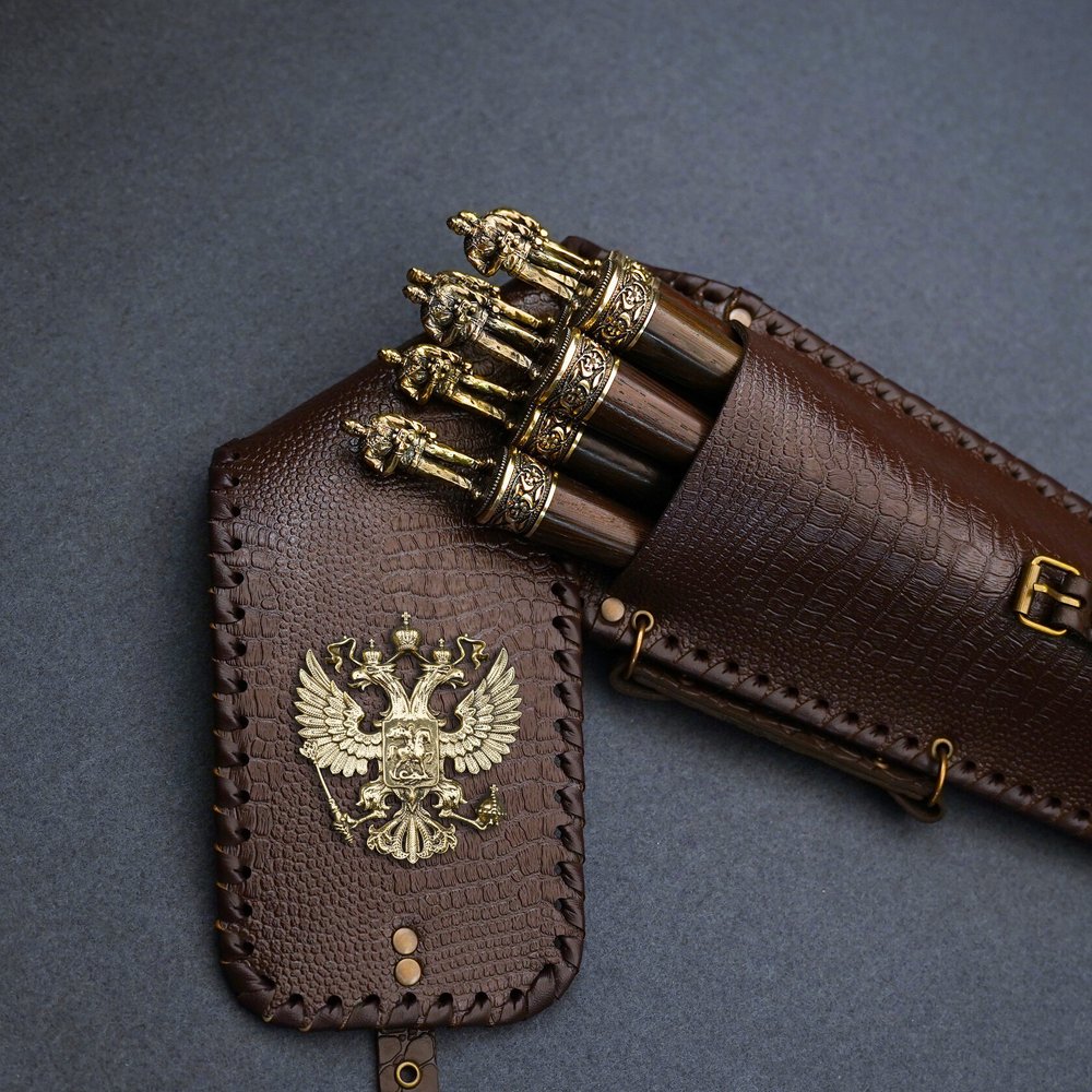 Подарочный набор шампуров "ВМФ"