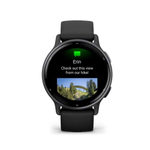 Смарт  часы Garmin Vivoactive 5 черные с серым безелем и силиконовым ремешком