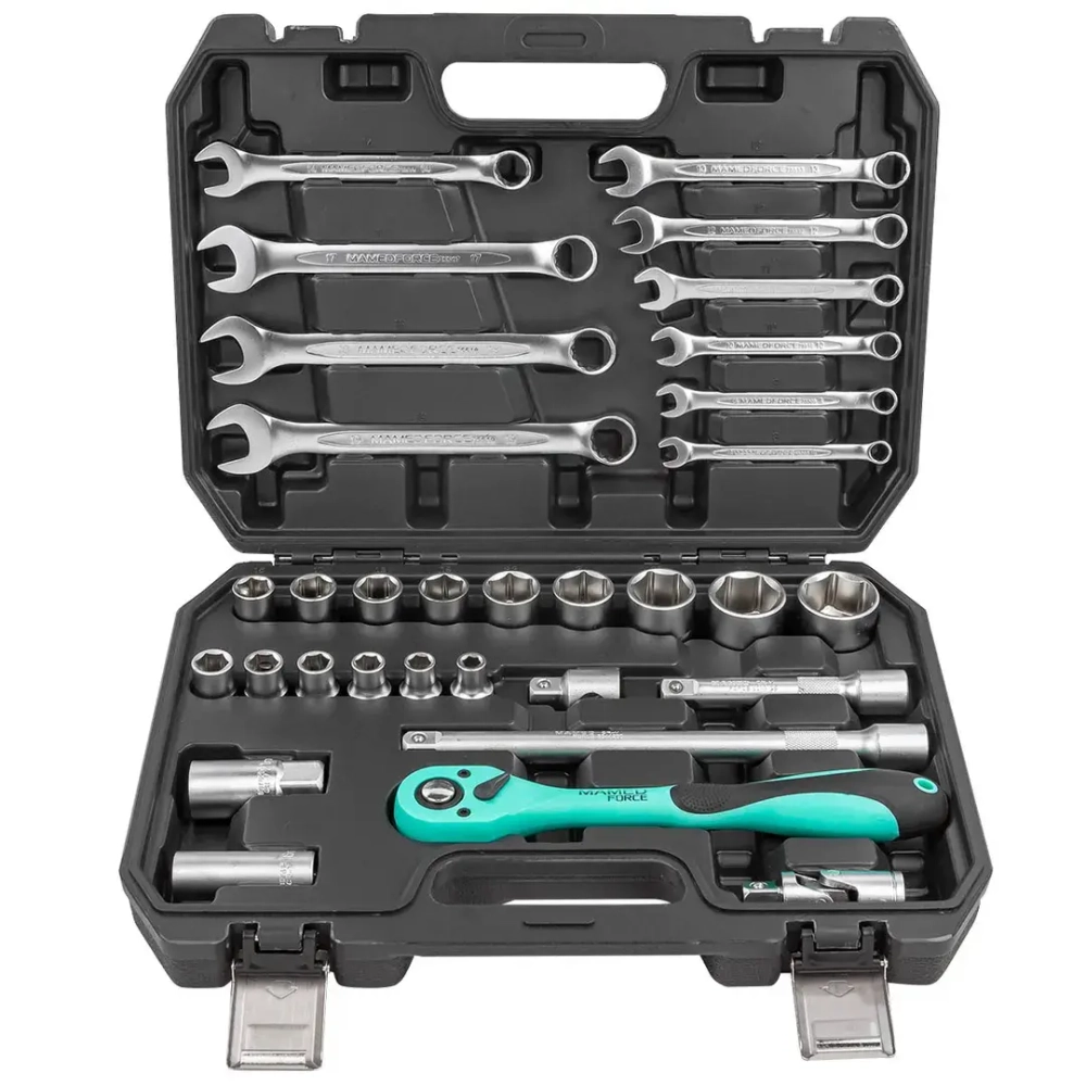 Набор инструментов PROFI 32пр. 1/2''(6гр)(4-32мм) MAMEDFORCE MF-4324-5
