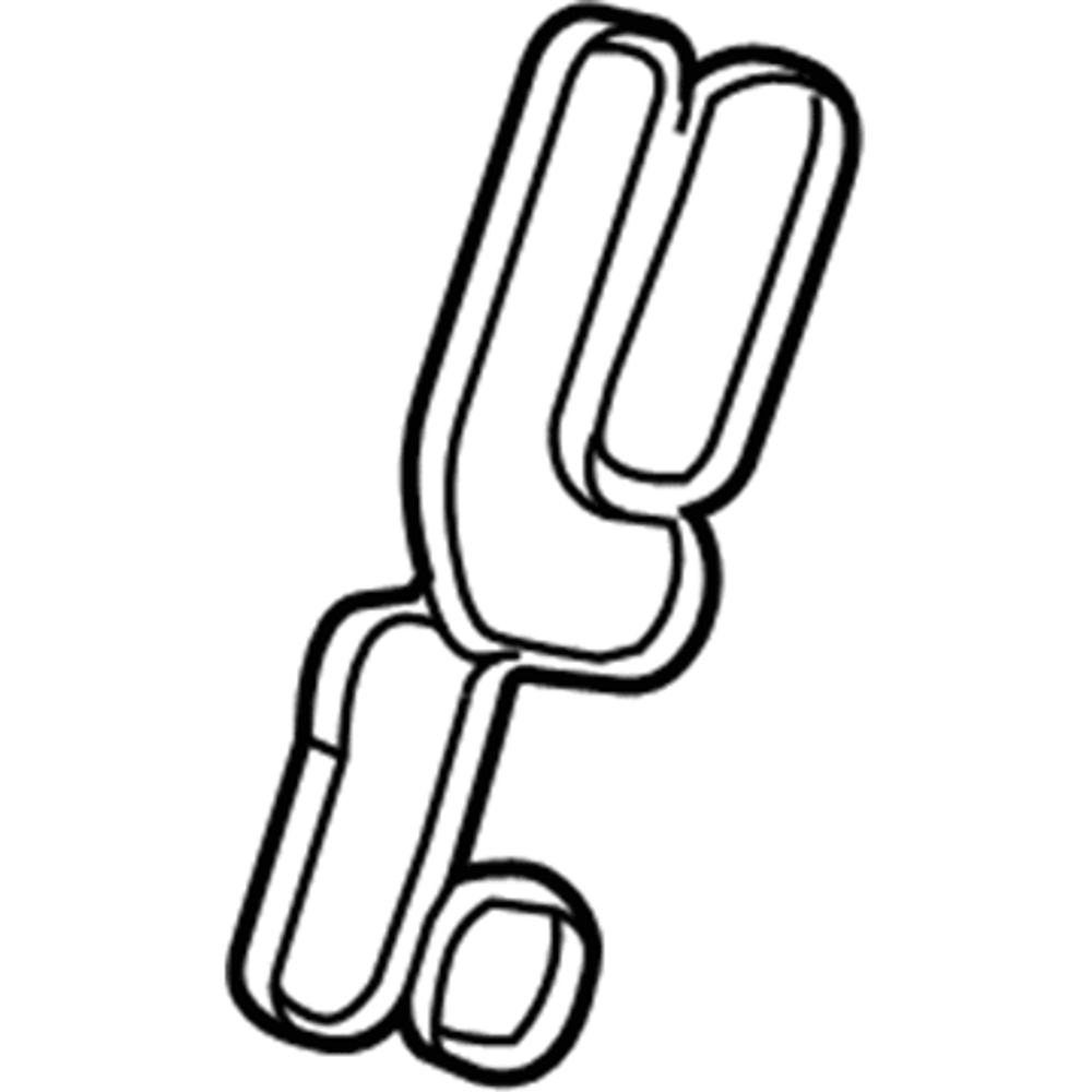 A 133 184 01 80 profile seal Mercedes-Benz Oil Cooler Gasket