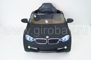 Детский электромобиль River Toys BMW P333BP черный