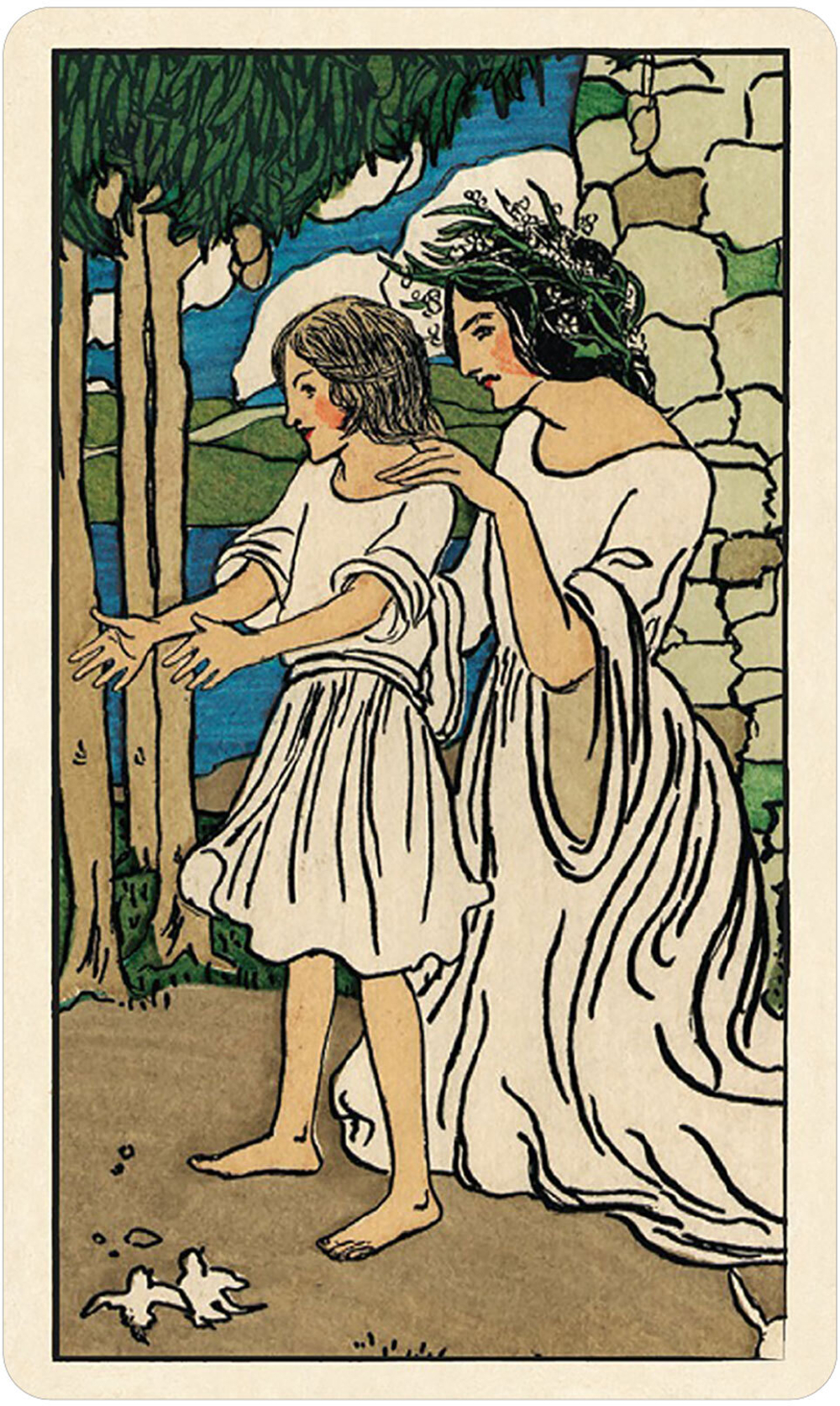 Smith-Waite Tarot Deck Borderless / Таро Уэйта-Смит безрамочное