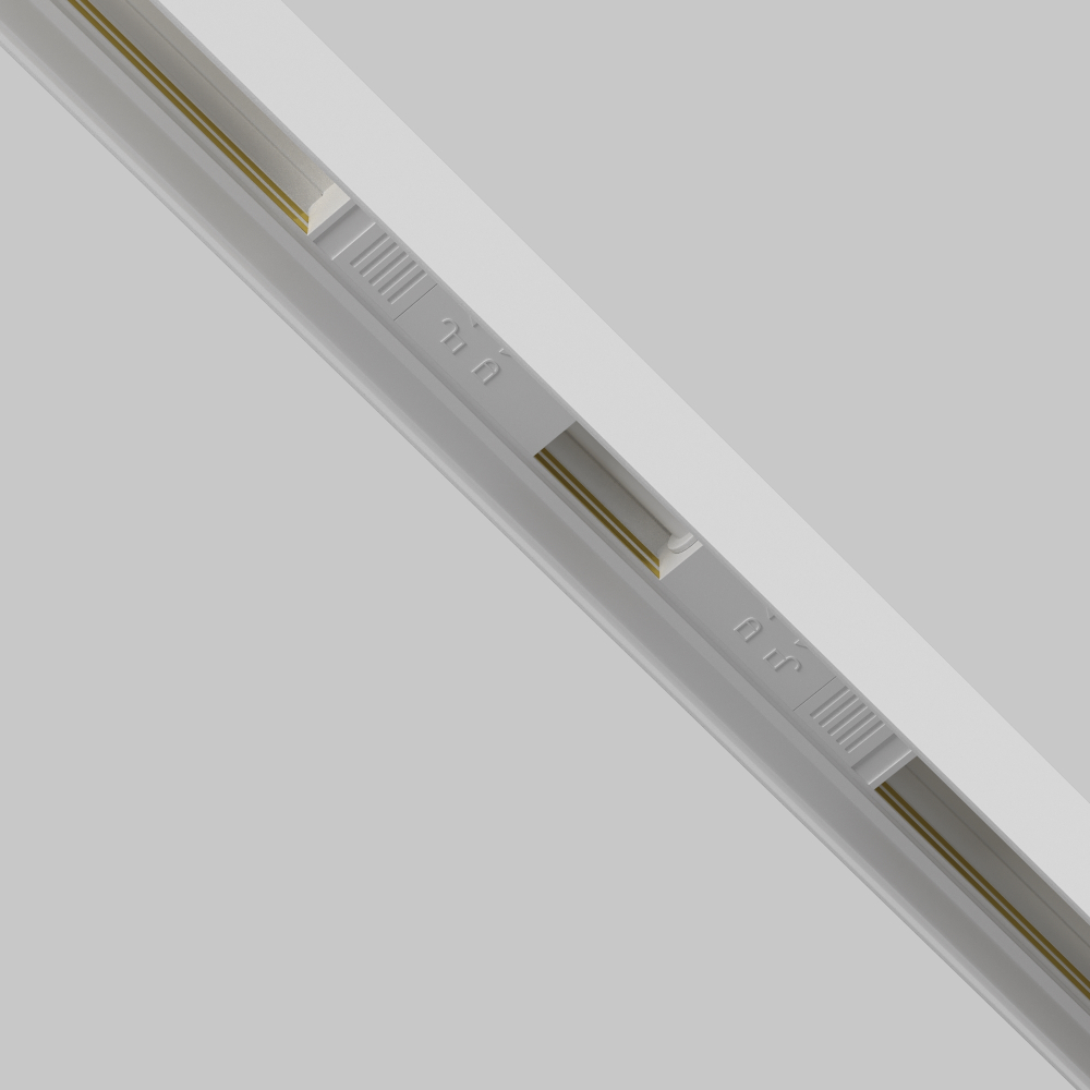 Коннектор питания прямой гибкий 5см Maytoni Exility TRA034CPC-42W-5-1