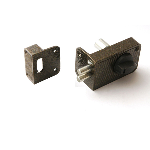 Замок накладной Зенит ЗН2-3 бронза