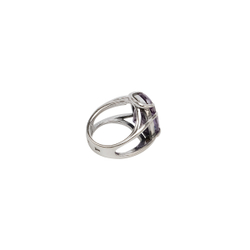 "Хуго" кольцо в серебряном покрытии из коллекции "Метаморфозы" от Jenavi
