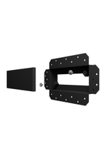 Решетка вентиляционная SGR 250x100 окраш.сталь Matt black ERA