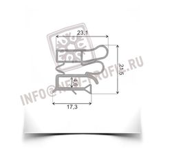 Уплотнитель для холодильника Позис Мир 139-2 х.к  900*560 мм (012)