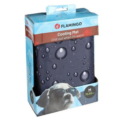Охлаждающая подстилка М 70 х 50 см, серый, Flamingo