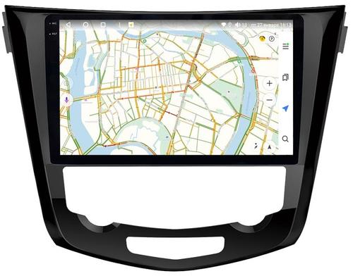 Магнитола для Nissan X-Trail T32, Qashqai J11 2014-2022 (климат, рамка большая) - Vaycar VA51-0665-2K на Android 13, Быстрая, 2K QLED, CarPlay, 4G SIM-слот
