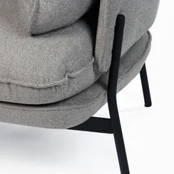 Кресло Sussex серое