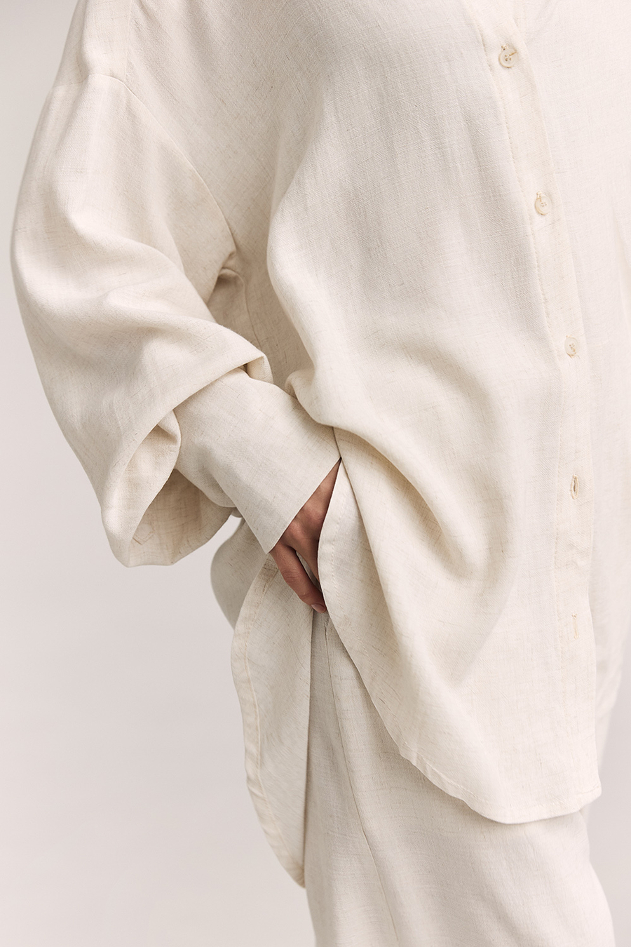 Рубашка длинная MYKONOS Айвори