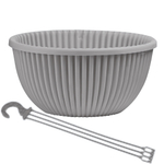 Кашпо Подвесное (6л.) "Верде" Цв. Серый жемчуг