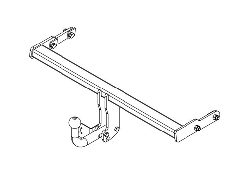 Фаркоп Avtos на VOLVO S60 / V60 (08.2010- / 11.2010-)(паспорт и сертификат в комплекте)(без электрики)VL 05
