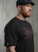 Футболка оверсайз хлопковая мужская LEGENDA Вальхалла черная