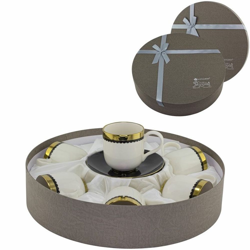 Lenardi 181-183 Чайный набор 12пр. 230 мл в под.уп.(х6)Фарфор