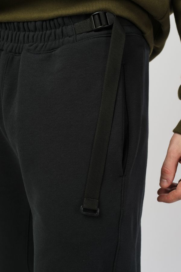 Штаны Basic Черный Теплый - фото 6