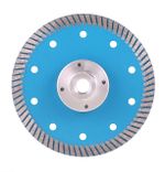 Диск алмазный отрезной 125*м14 Турбо с фланцем hot press FHQ452