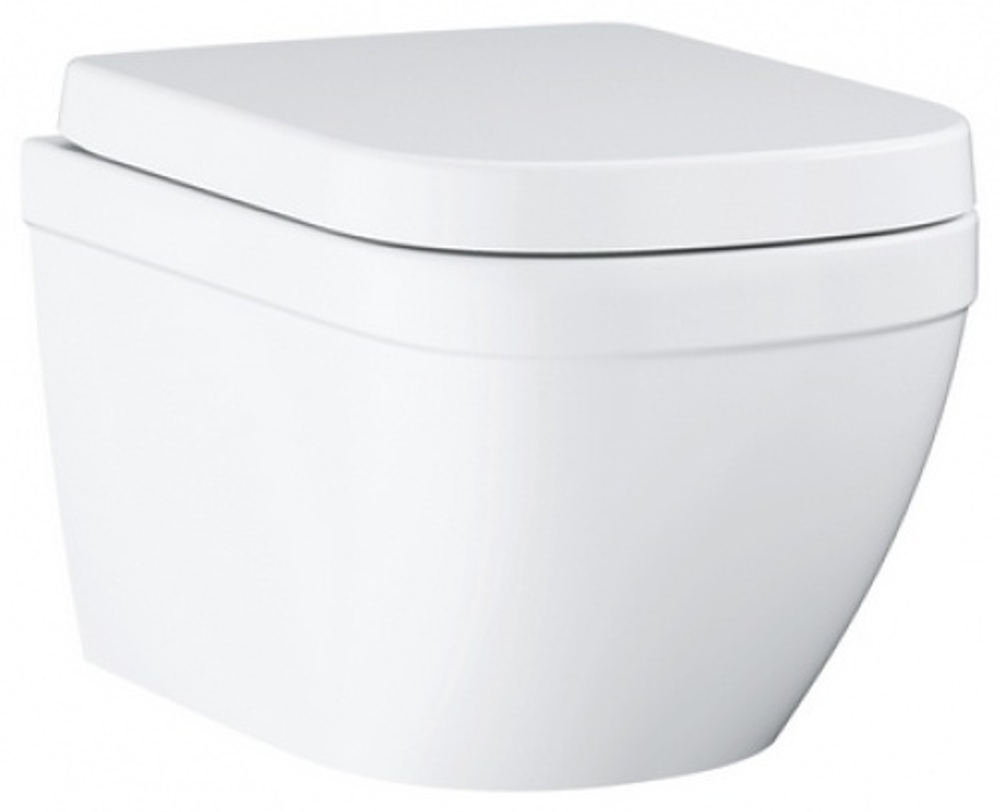Рамная инсталляция Grohe Euro 4 в 1 120133 белый комплект с унитазом