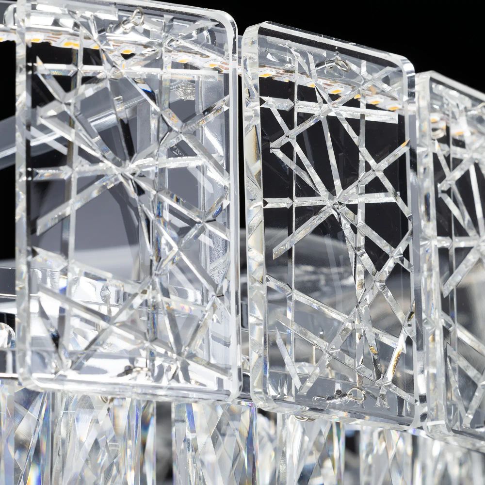 Citilux SAGRADA CL317251 Люстра хрустальная подвесная Хром