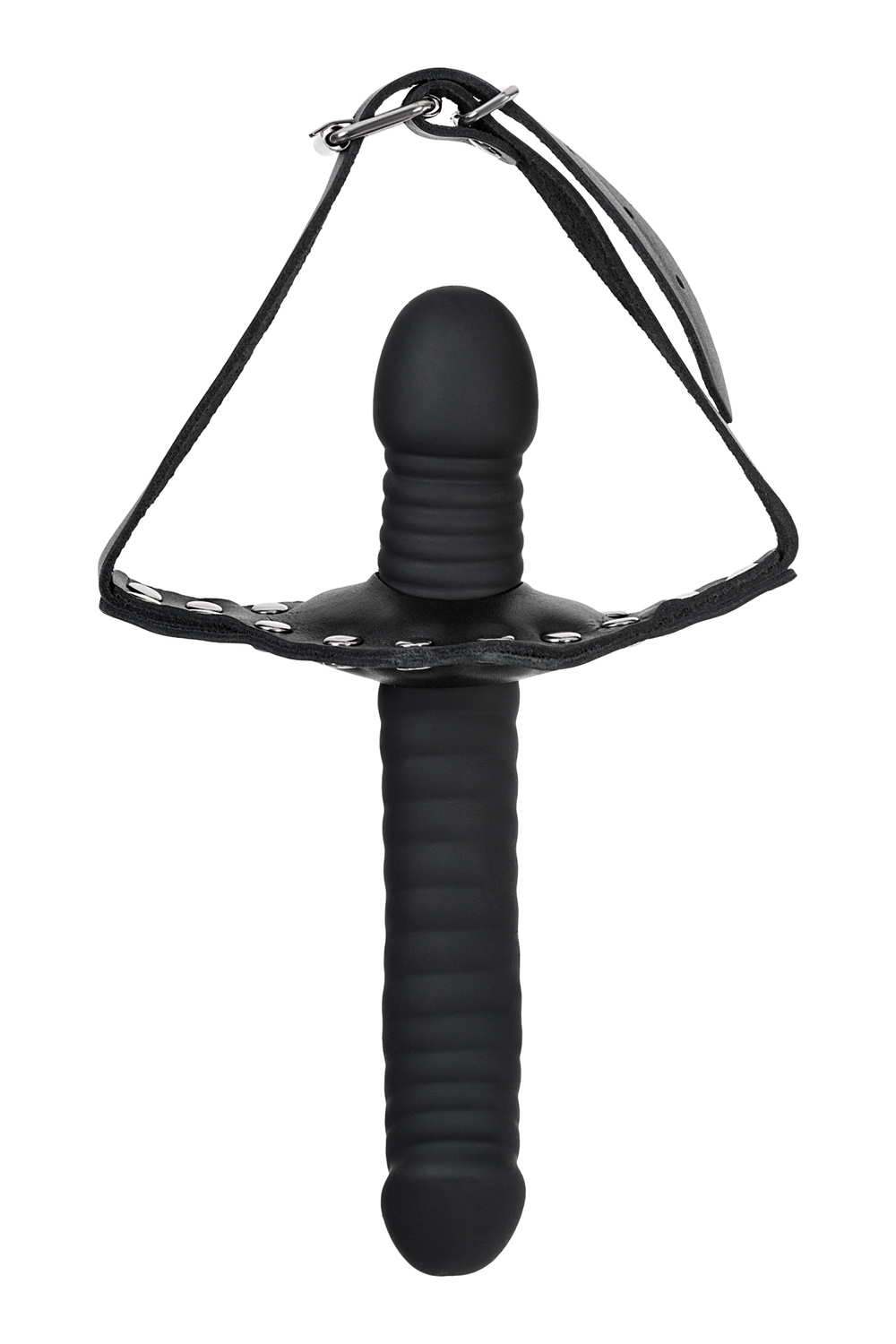 Кляп-фаллос TOYFA Theatre черный