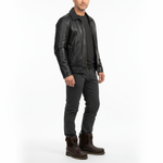 Унты укороченные мужские из кожи теленка и замши