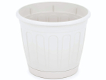 Горшок цветочный Дионис 1,6л, белый