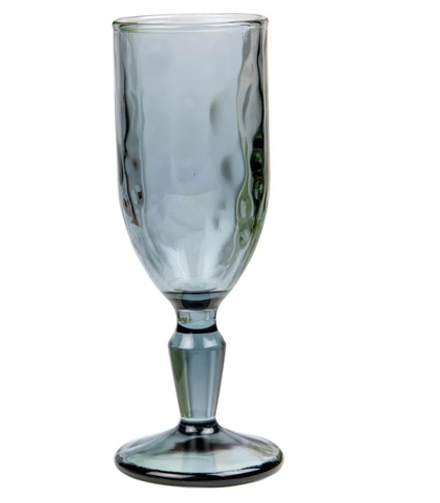 50320 Бокал для шампанского "Black Diamond" 170мл (серая дымка)