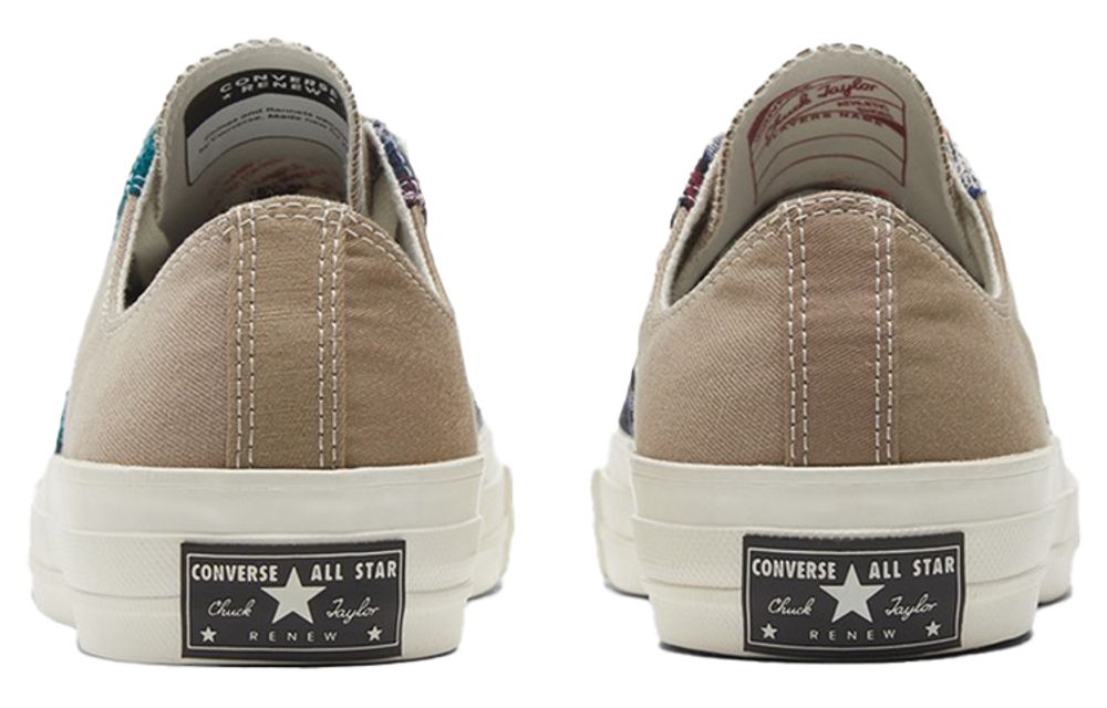 Converse 1970s comfortable casual low-top canvas shoes for men and women the same style light brown