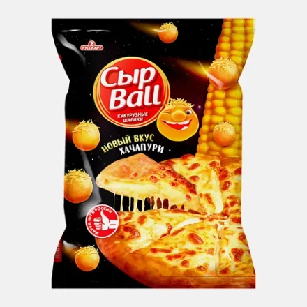 Кукурузные шарики Сыр Ball вкус хачапури 140г