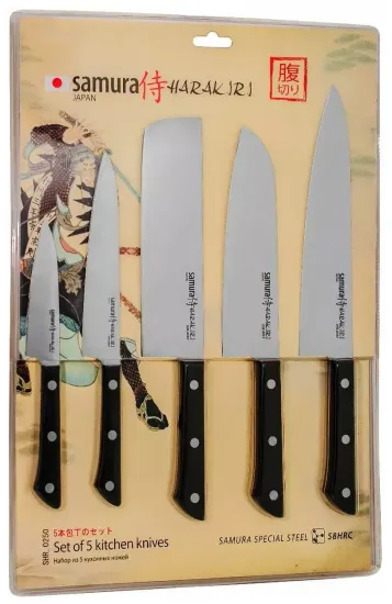 Набор Samura Harakiri SHR-0250, 5 ножей