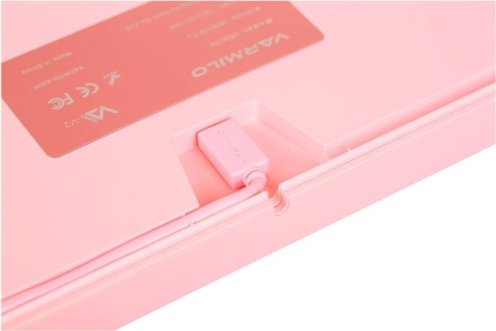 Клавиатура VARMILO VEM87 Sakura R1 EC V2 Daisy A33A042A8A3A17A036 розовый