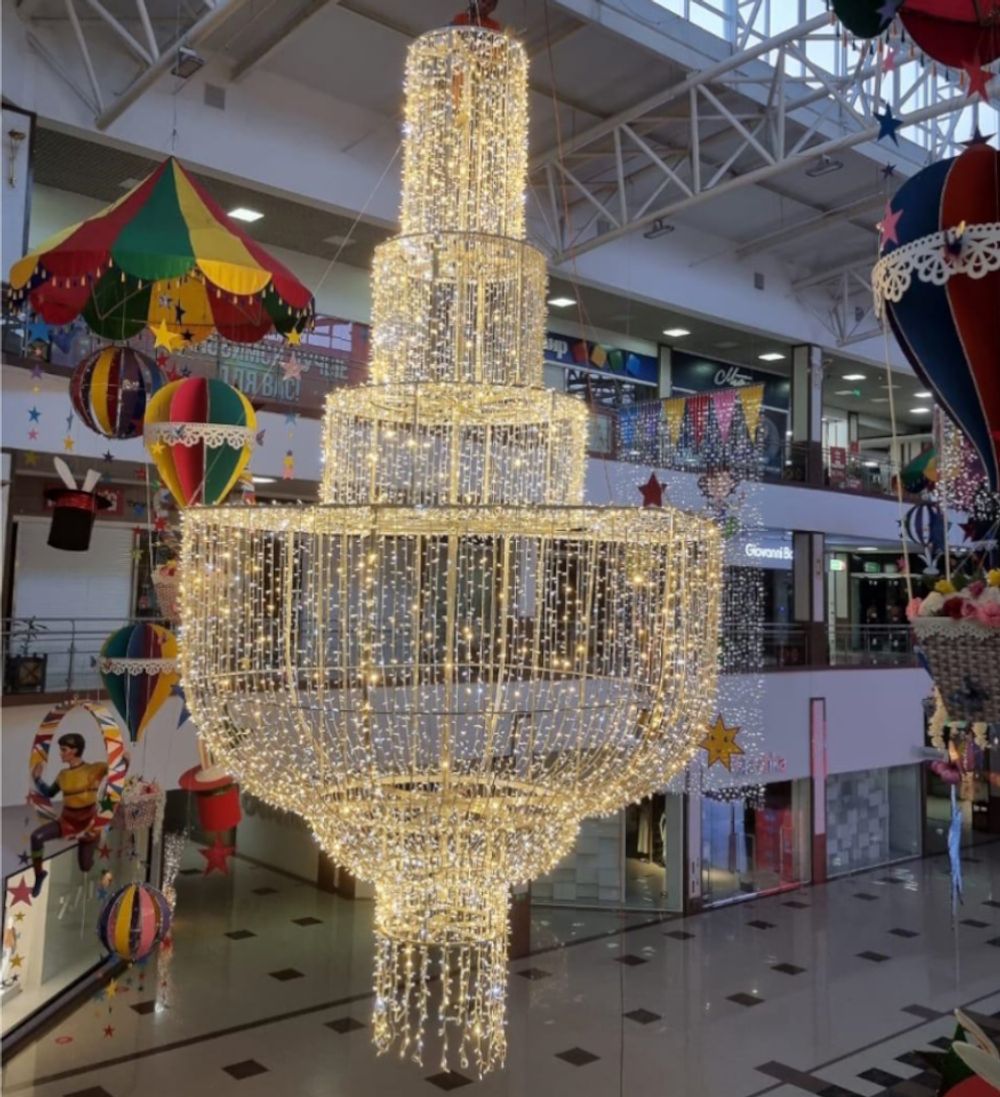 светодиодная конструкция "Люстра"