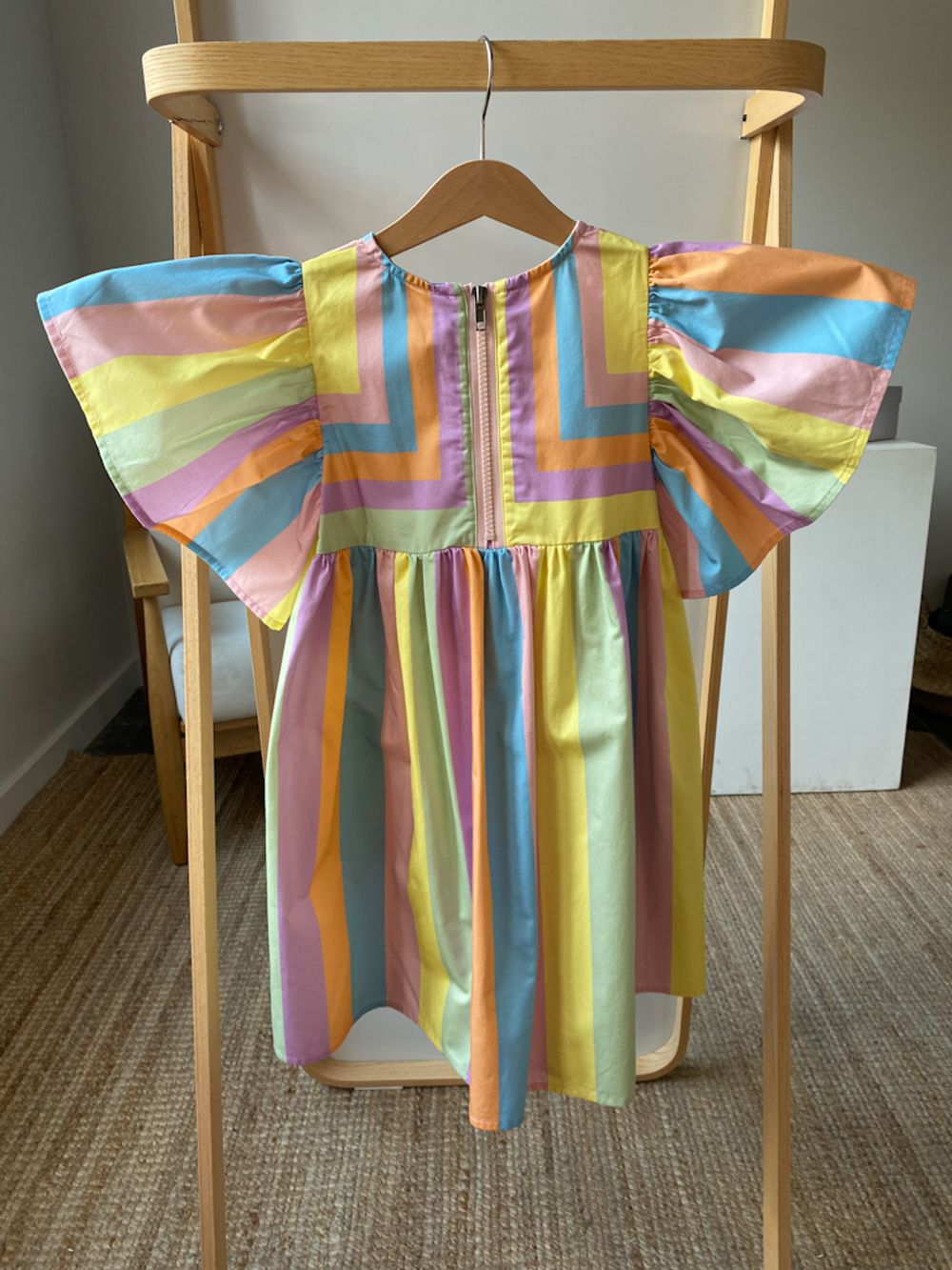 Новое хлопковое платье  Stella Mccartney, 116