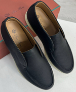 Лоферы Loro Piana с меховой стелькой