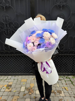 Букет из разноцветных хризантем Алтай