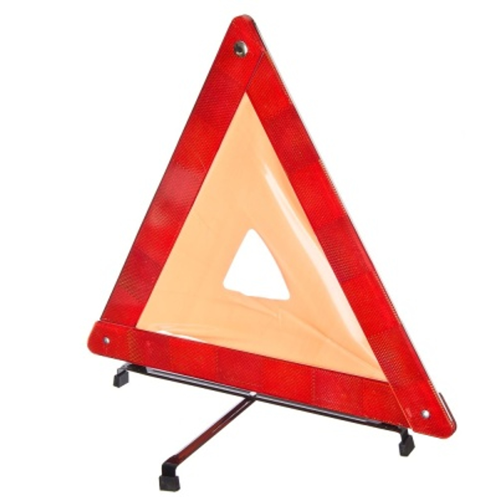 Знак аварийной остановки цветной пластиковый бокс 42*42см (50шт/кор)