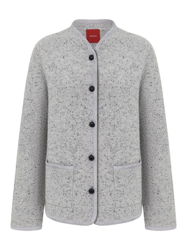 Кардиган серого цвета