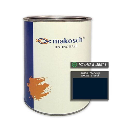 Автоэмаль makosch/SKODA LF5A, Z5Z5, Базовая эмаль, синий, база, 800мл.