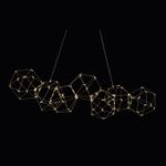 Люстра Lucciola 7A matt gold