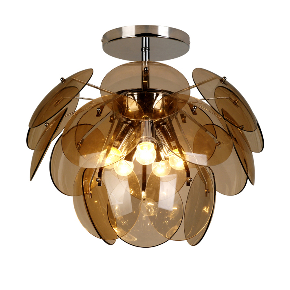 Люстра 3026/5PL Tea glass